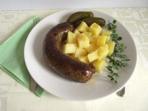Sül hurka krumplival