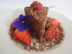 Epres torta csokikrémmel