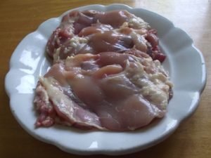 Csirke grillezése előkészítés 2