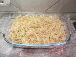 Első réteg: káposzta