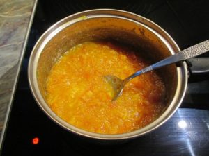 Héjas narancsdzsem készen