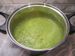 Turmixolt spárgaleves alap