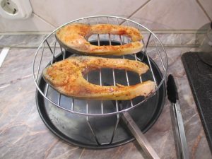 Grillezett ponty rácson 1
