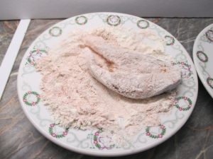 Ponty szelet paprikás lisztben