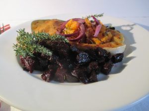 Cékla köret grillezett pontyhoz
