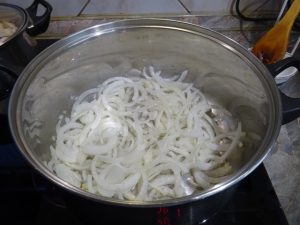 Hagyma párolása