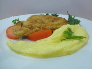 Krumplipüré sültkrumpliból