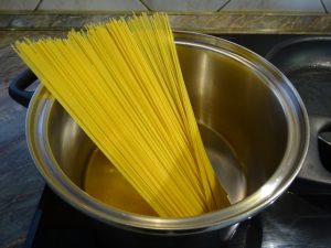 Spagetti főzése 1