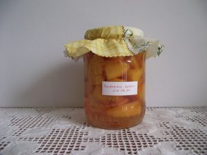 Őszibarack befőtt