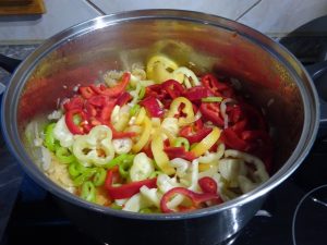 Paprika-hozzáadása