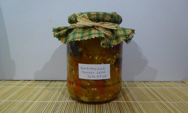 Ratatouille eltevése