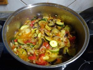 Ratatouille készen