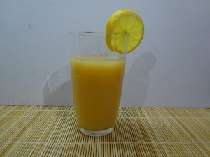Birsalma ivólé pohárban