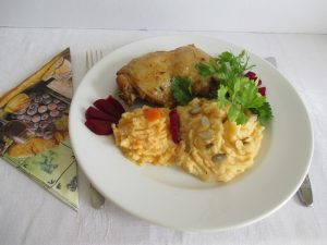 Sütőtökös krumplipüré