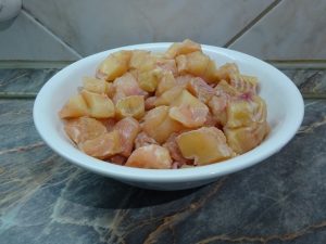 Afrikai harcsa feldarabolva
