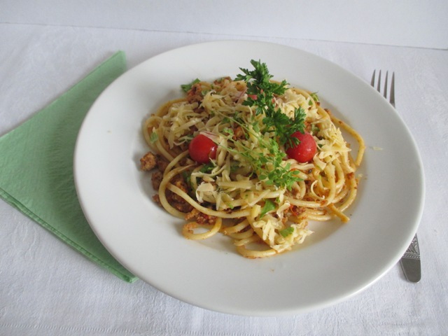 Húsos paradicsomos spagetti