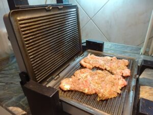 Tarja grillezése kontakt grillben 1