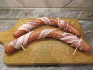 Virsli előkészítése grillezésre 2