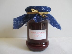 Tartósított szilva chutney