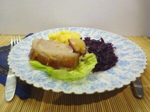 Bőrös malackaraj