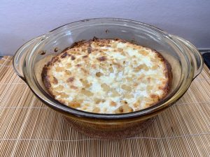 Rakott csülkös spagetti átsütve