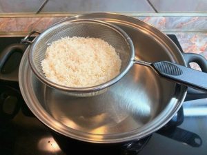 2. Leöblített rizs