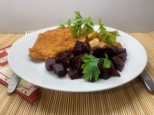Olívás sült cékla köret