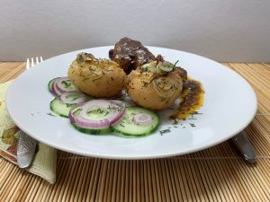 Kapros hagymás újkrumpli