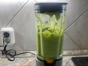 Cukkini turmixolása