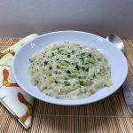 Zöldbableves kétféle sűrítéssel