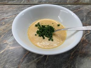 Petrezselyem hozzáadása