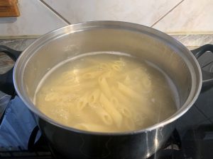 Tészta kifőzése